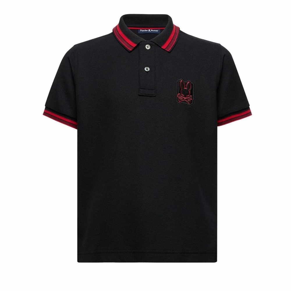 🚩Psycho Bunny Queensbury Piqué Polo Shirt - Little Kid 5T* NWT*